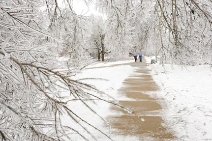 2007 Ice Storm at Northwest 13