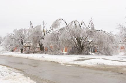 2007 Ice Storm at Northwest 19