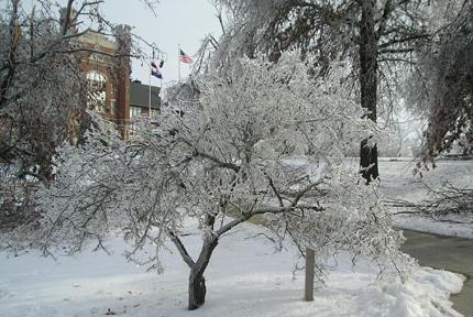 2007 Ice Storm at Northwest 22